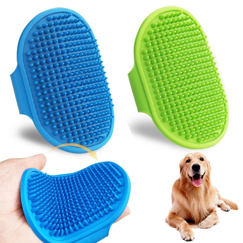 Rubber Glove Cleaning - Pet Cleaning Brush Dog Cats Bath