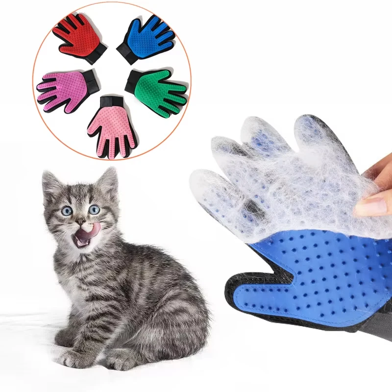 Pet Glove Cat Grooming Glove C - огляд і ціна Rubber Glove Cleaning