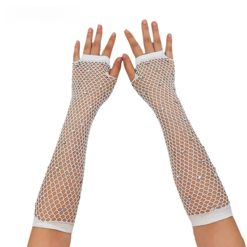 Wedding Breathable Fingerless  - огляд і ціна Fingerless Glove Knit