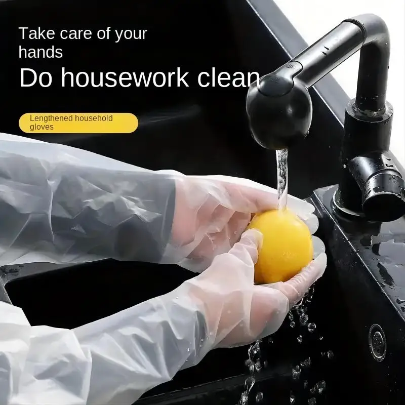 100PCS Disposable Arm Guard Gl - огляд і ціна Rubber Glove Cleaning