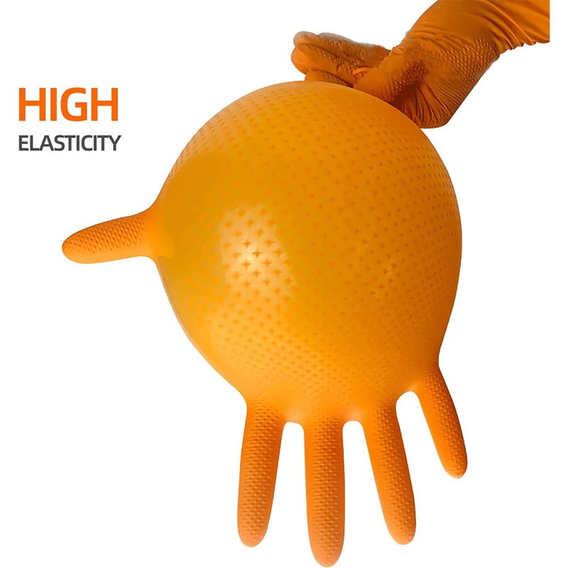 8mil Heavy Duty Industrial Ora - огляд і ціна Nitrile Mechanic Glove
