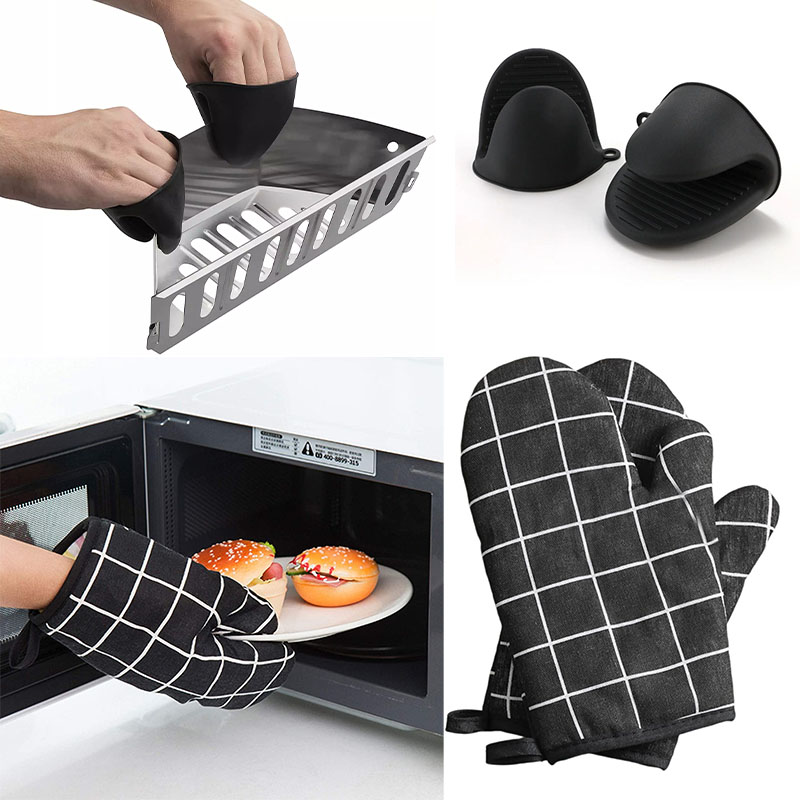 Silicone Heat Resistant Pinch  - огляд і ціна Oven Mitt Silicone