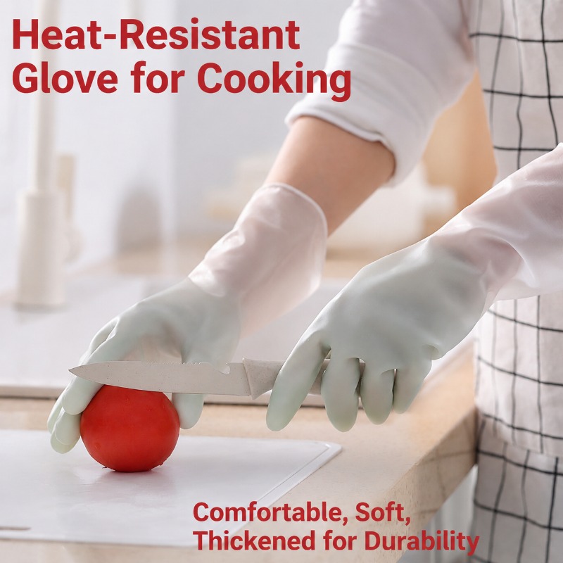 PVC Double Color Dishwashing G - огляд і ціна Dish Glove Rubber