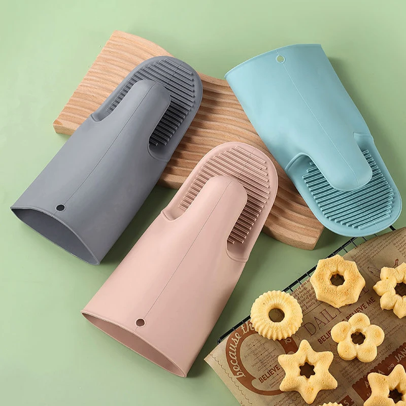 1/2Pcs Long Thickened Oven Glo - огляд і ціна Oven Mitt Silicone
