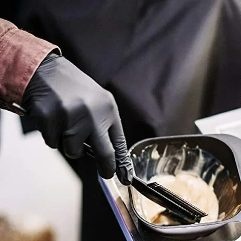 Black Nitrile Gloves Disposabl - огляд і ціна Nitrile Mechanic Glove