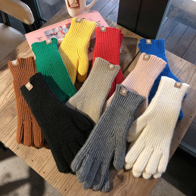 Winter Touchscreen Wool Gloves - огляд і ціна Fingerless Glove Knit