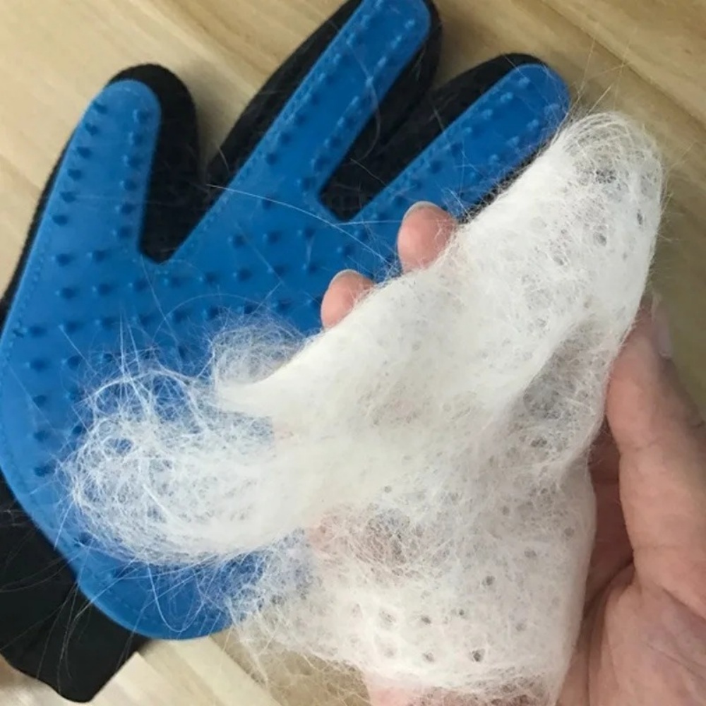 Pet Cat Dog Grooming Gloves Ca - огляд і ціна Rubber Glove Cleaning