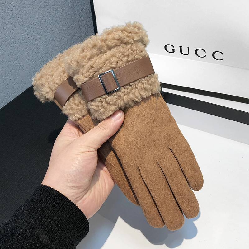 Women's Winter Gloves Thickene - огляд і ціна Wool Glove Lined
