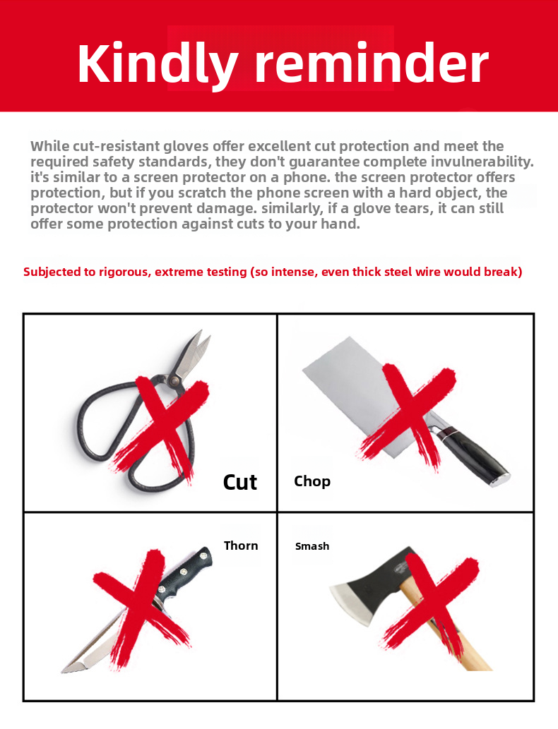 Anti-cut finger cover, labor p - огляд і ціна Cut Resistant Glove
