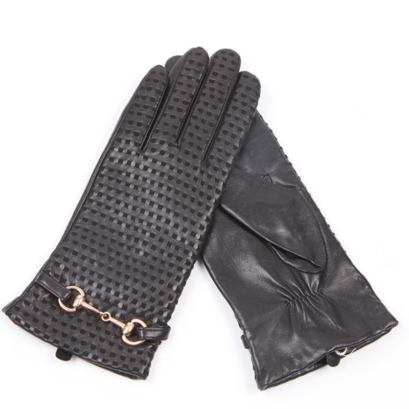 Autumn Winter Real Leather Glo - огляд і ціна Wool Glove Lined