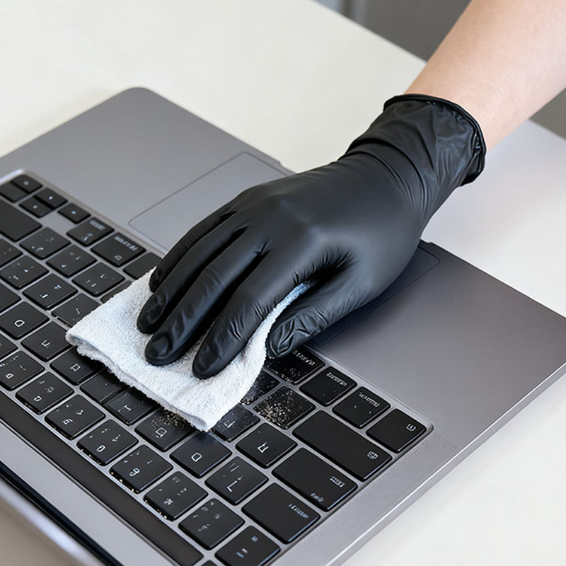 10/50/100PCS Black Disposable  - огляд і ціна Nitrile Mechanic Glove